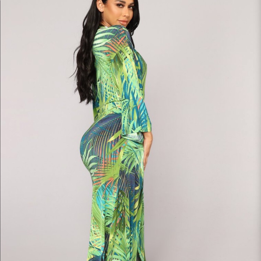 Fashion Nova Tropical Day Dream 2 piece swim suit